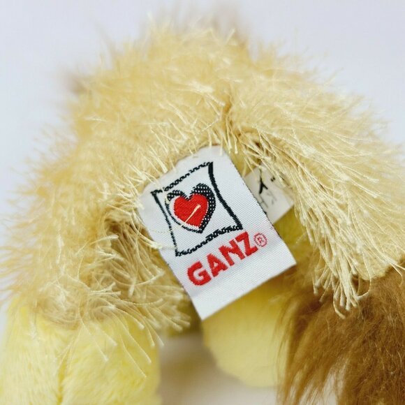 Ganz Webkinz Lion 9 in Plush Big Cat Brown Tan Stuffed Animal Toy HM006 NO CODE - Picture 7 of 9